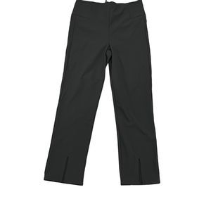 Athleta Wander Slim Straight Crop Pants Front Ankle Slits Womens Sz 10